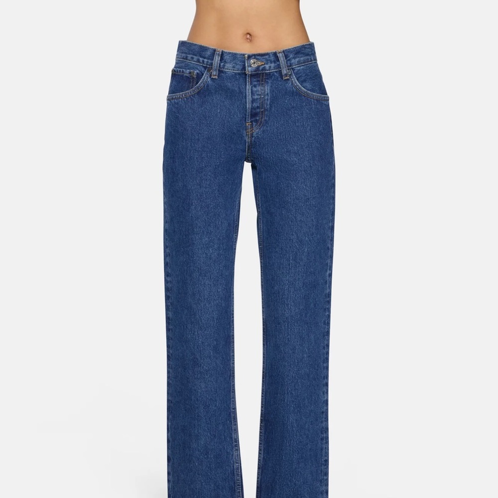 NWOT  EB Denim Dark Blue Straight Leg Jeans